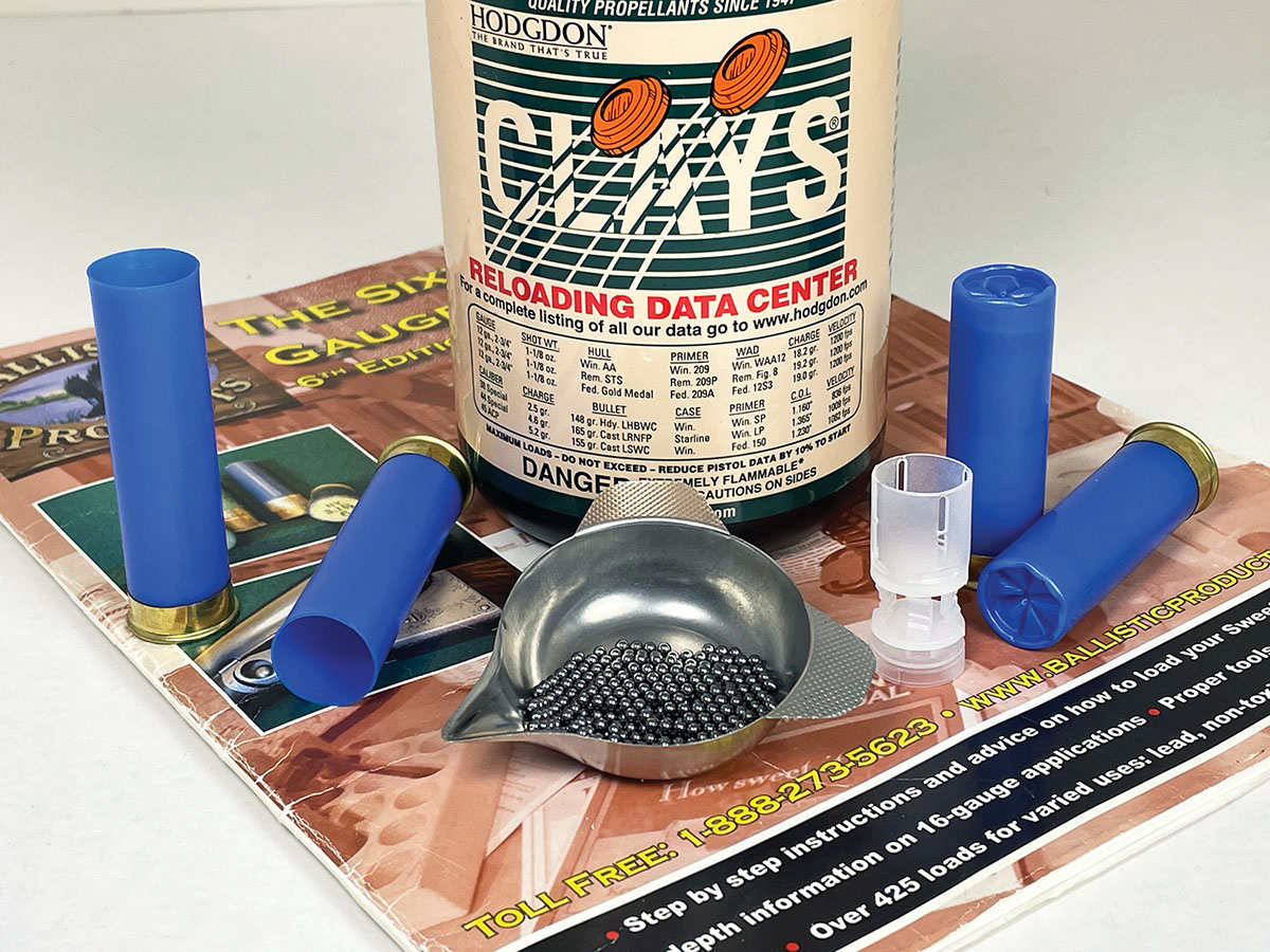 The load diversity of the 16 gauge is greatly increased through handloading. BPI’s The Sixteen Gauge Manual is an invaluable resource for assembling high-performance shells and it was extensively used for this article.